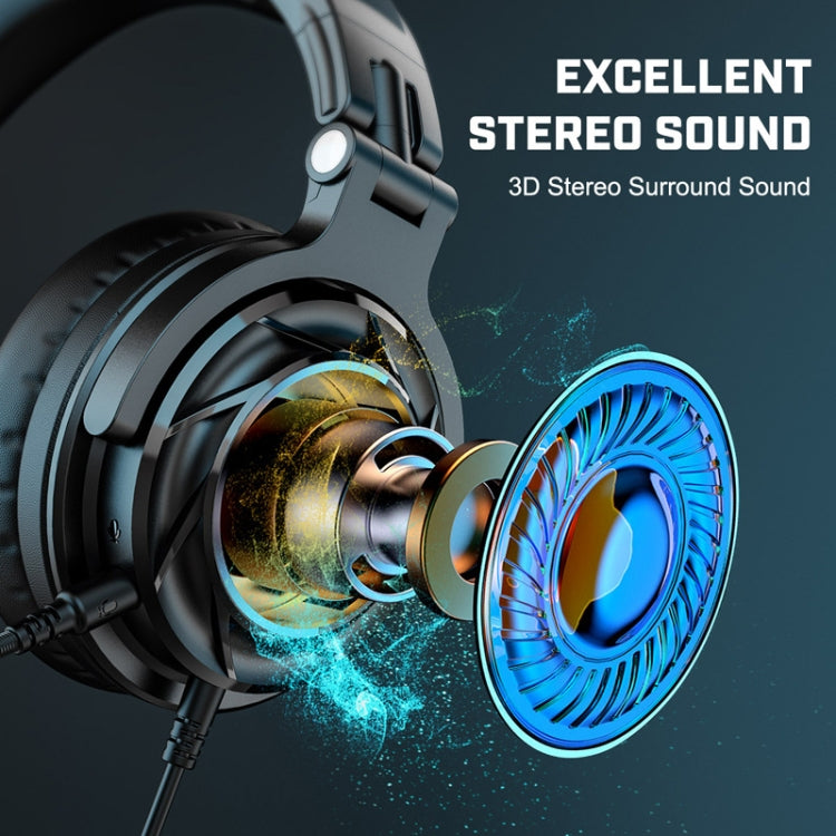 Auriculares con cable OneOdio PRO GD Phone Tablet para estudiantes, longitud del cable: 2 m, PRO GD