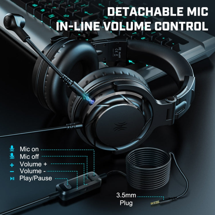 Auriculares con cable OneOdio PRO GD Phone Tablet para estudiantes, longitud del cable: 2 m, PRO GD