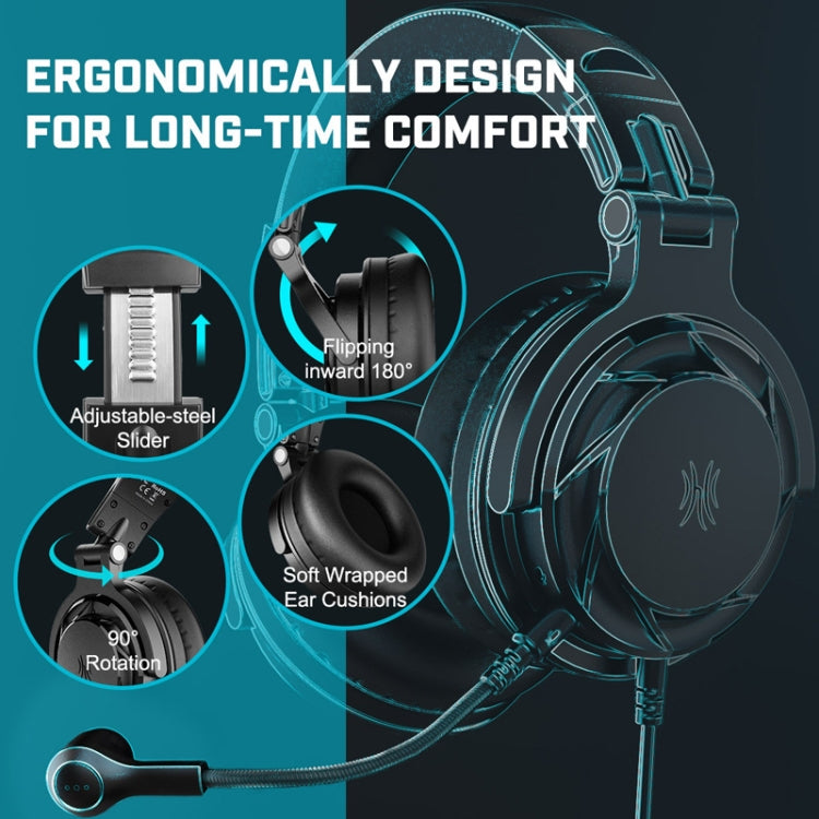 Auriculares con cable OneOdio PRO GD Phone Tablet para estudiantes, longitud del cable: 2 m, PRO GD