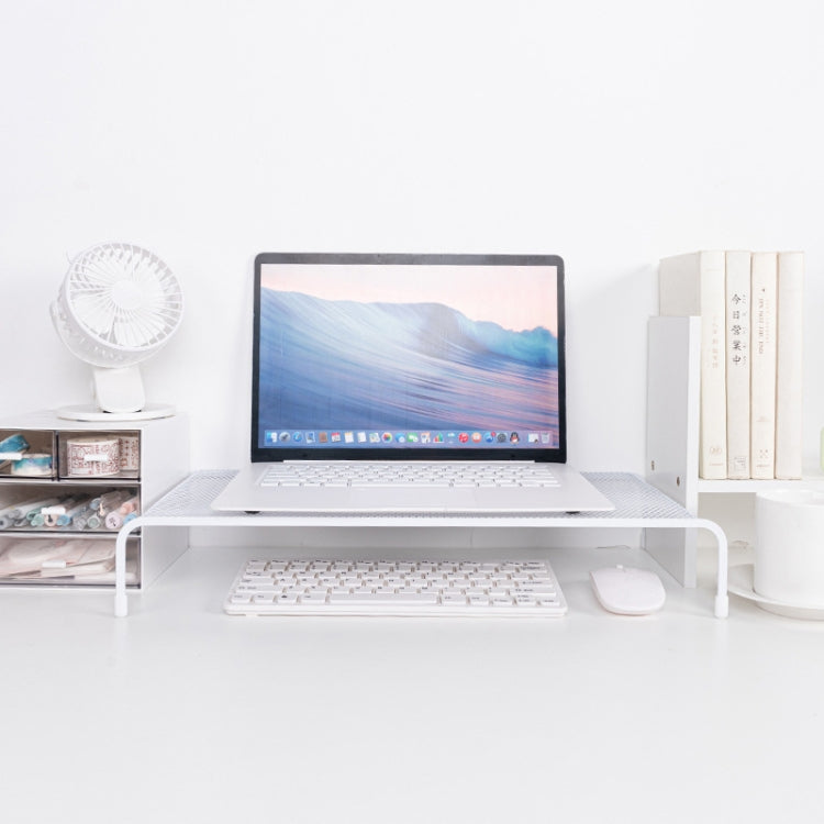 Estante de almacenamiento con soporte para monitor en rack elevado para computadora, estilo:, Single Layer, Lengthen Single Layer, Double Layer, Single Layer+Three Layers, Double Layer+Three Layers