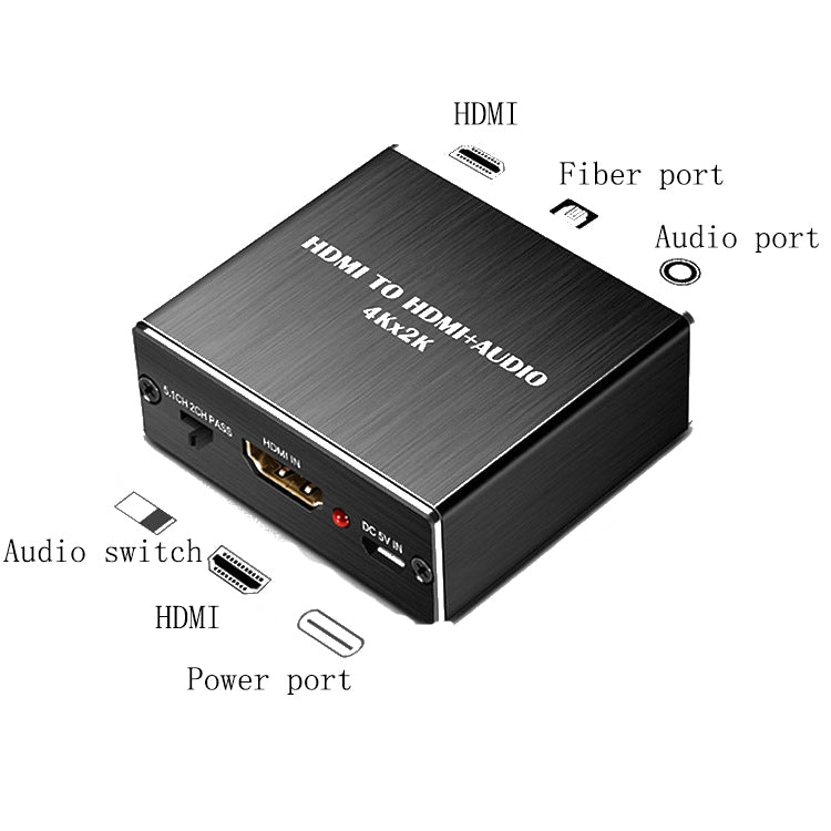 Separador de Audio HDMI A HDMI+AUDIO