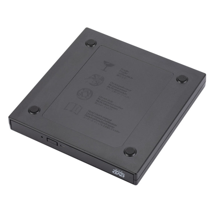 Unidad óptica de DVD externa USB 2.0, portátil, escritorio, grabadora de CD todo en uno