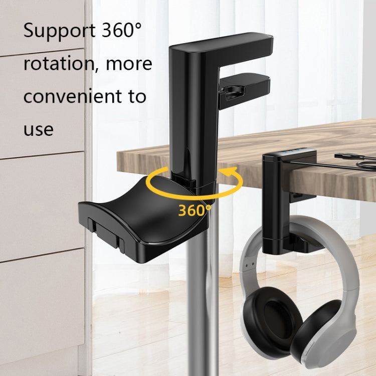 Colgador sin perforaciones tipo clip para auriculares multifuncional, T9, with HUB, with Type-C