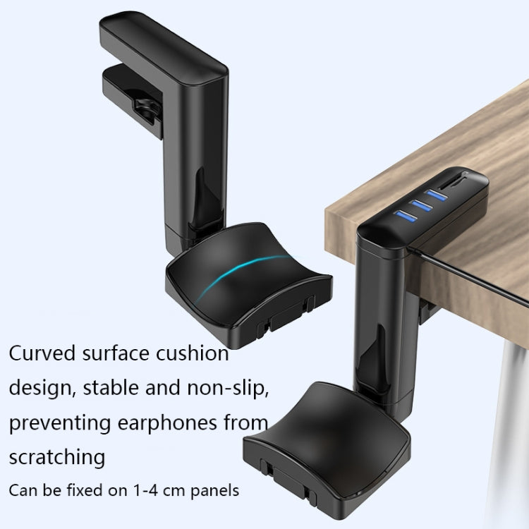 Colgador sin perforaciones tipo clip para auriculares multifuncional, T9, with HUB, with Type-C