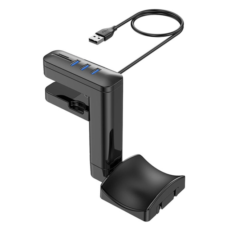 Colgador sin perforaciones tipo clip para auriculares multifuncional, T9, with HUB, with Type-C