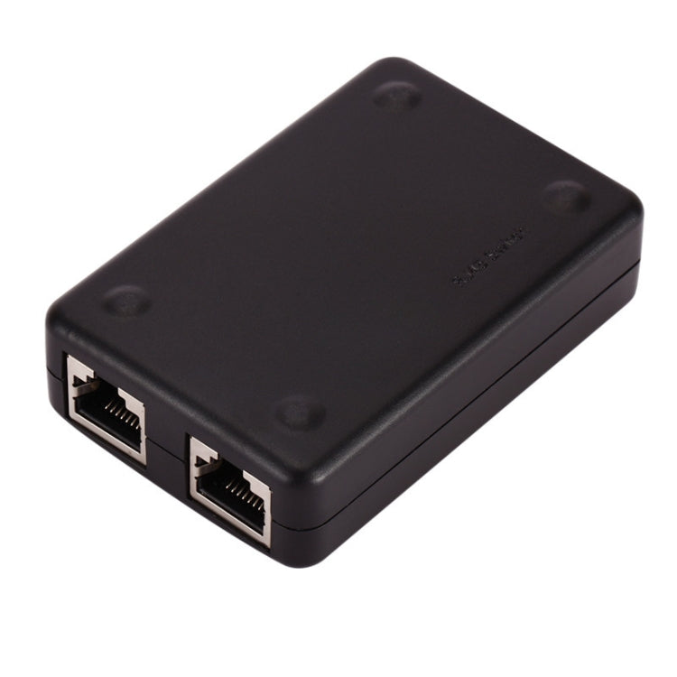 Conmutador de uso compartido de red interno y externo de 2 entradas y 1 salida, ZMT-RJ45-2M