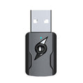 2 PCS 5.0 Transmisor Bluetooth AUX Receptor USB Adaptador de audio de computadora de salida dual, M136