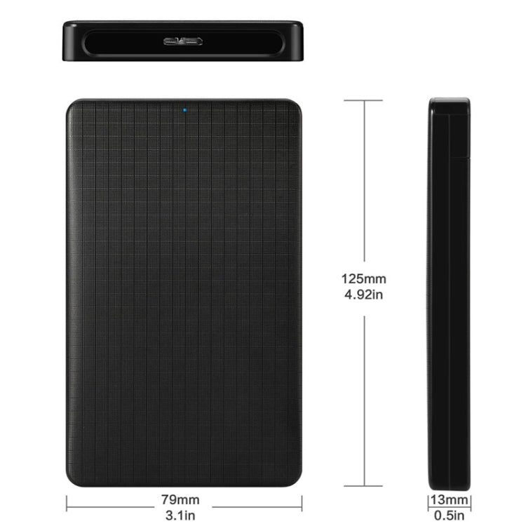 E39 Caja de disco duro móvil SATA USB3.0 de 2,5 pulgadas, E39