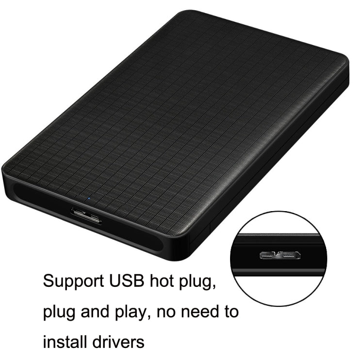 E39 Caja de disco duro móvil SATA USB3.0 de 2,5 pulgadas, E39