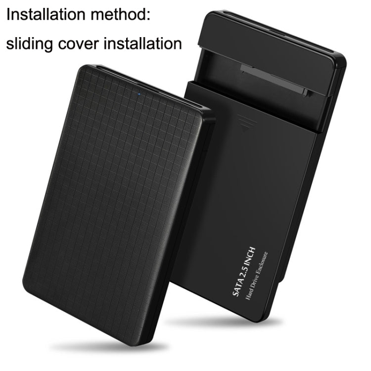 E39 Caja de disco duro móvil SATA USB3.0 de 2,5 pulgadas, E39