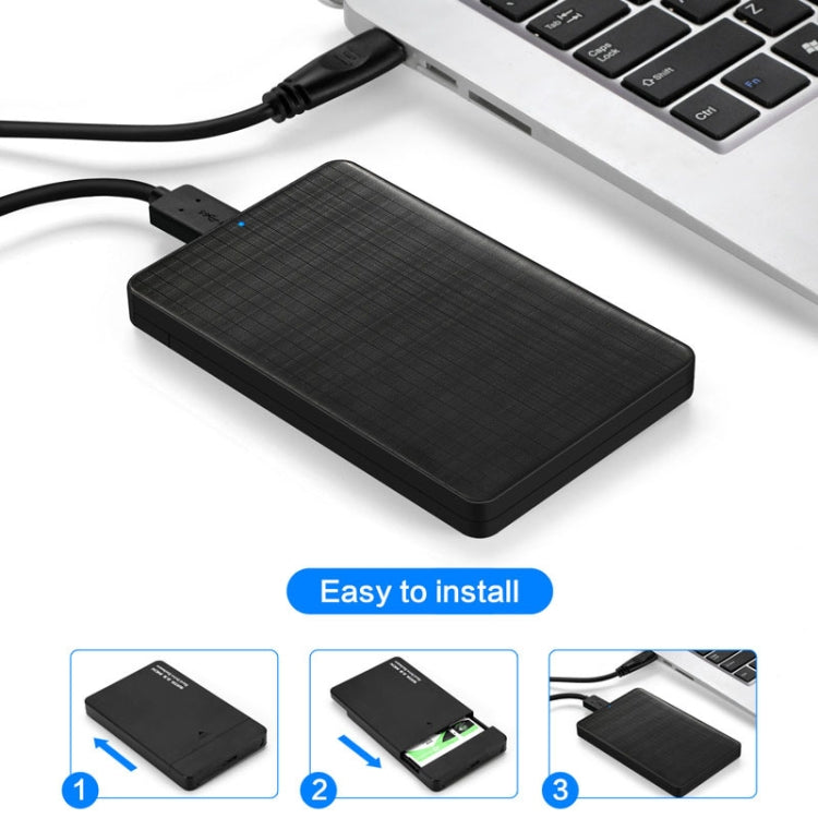 E39 Caja de disco duro móvil SATA USB3.0 de 2,5 pulgadas, E39