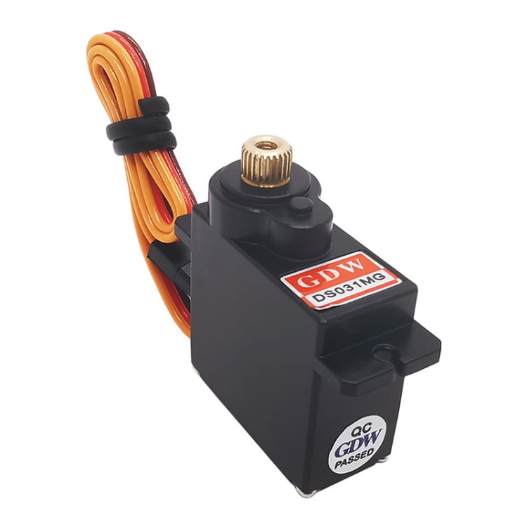 Modelo de avión 450 Swashplate GDW Engranaje de dirección, DS031MG