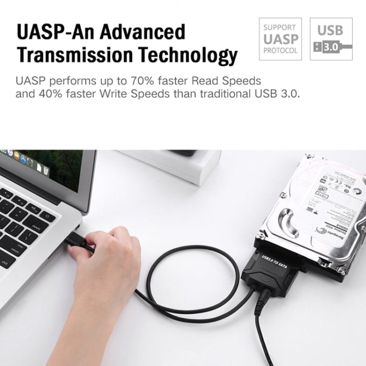SATA a USB3.0 Easy Drive Cable Externo 2.5 / 3.5 pulgadas Cable adaptador de disco duro