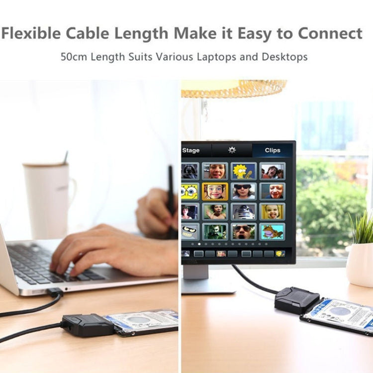 SATA a USB3.0 Easy Drive Cable Externo 2.5 / 3.5 pulgadas Cable adaptador de disco duro