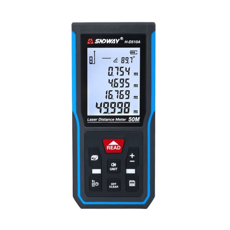 Instrumento de medición infrarrojo de telémetro láser de mano, SNDWAY H-D510A, SNDWAY H-D710A, SNDWAY H-D100A, SNDWAY H-D120A