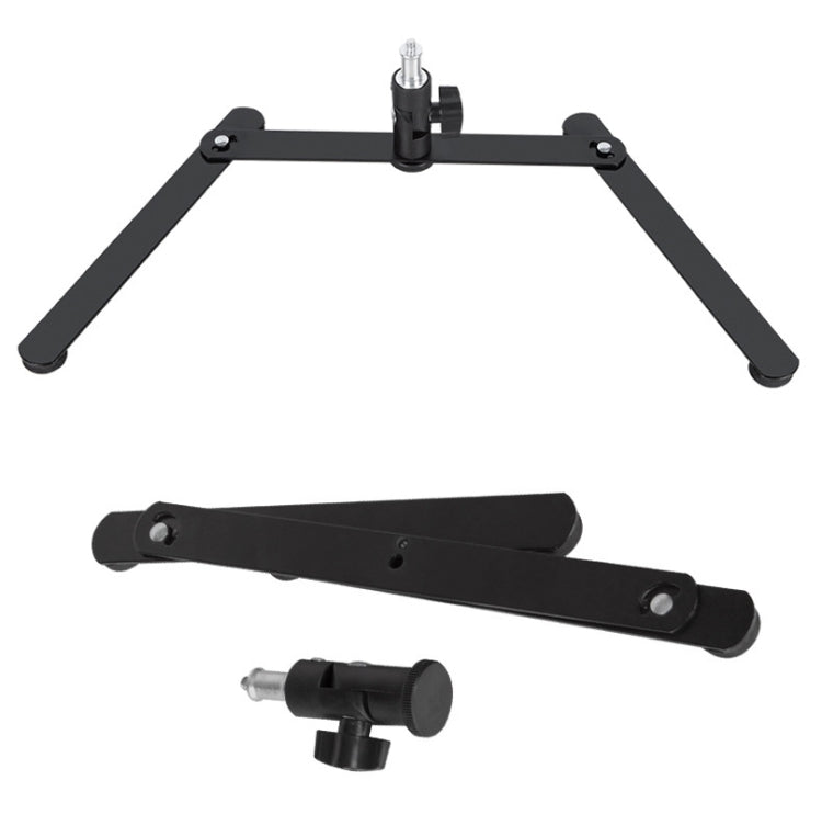 Soporte para teléfono de escritorio con base superior de metal ajustable de 360 grados, estilo:, Only Base, Base+PTZ, Base+PTZ+Phone Clip, Base+PTZ+Rotatable Phone Clip