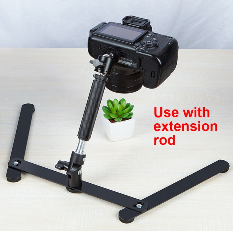 Soporte para teléfono de escritorio con base superior de metal ajustable de 360 grados, estilo:, Only Base, Base+PTZ, Base+PTZ+Phone Clip, Base+PTZ+Rotatable Phone Clip