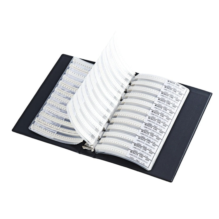 Libro de muestras de componentes electrónicos de condensadores 0402 SMD