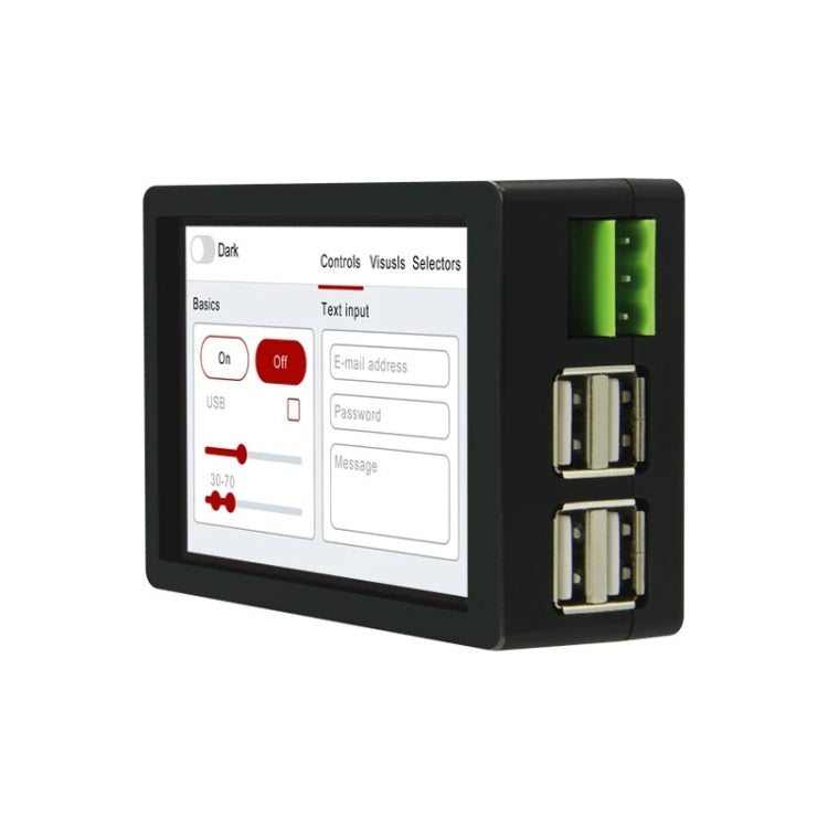 Lily Pi ESP32 Chip WiFi Bluetooth Pantalla táctil capacitiva de 3,5 pulgadas Relé de 5 V Puerto de expansión USB