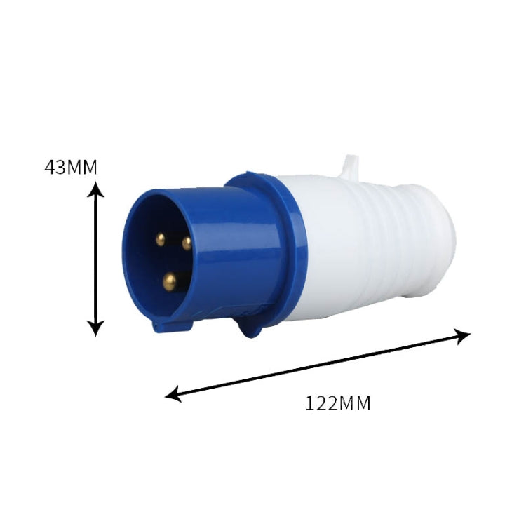 3 PCS Enchufe industrial IP44 Enchufe de conexión de aviación a prueba de agua, Estilo:, 3 Core 16A, 4 Core 16A, 5 Core 16A, 3 Core 32A, 4 Core 32A, 5 Core 32A