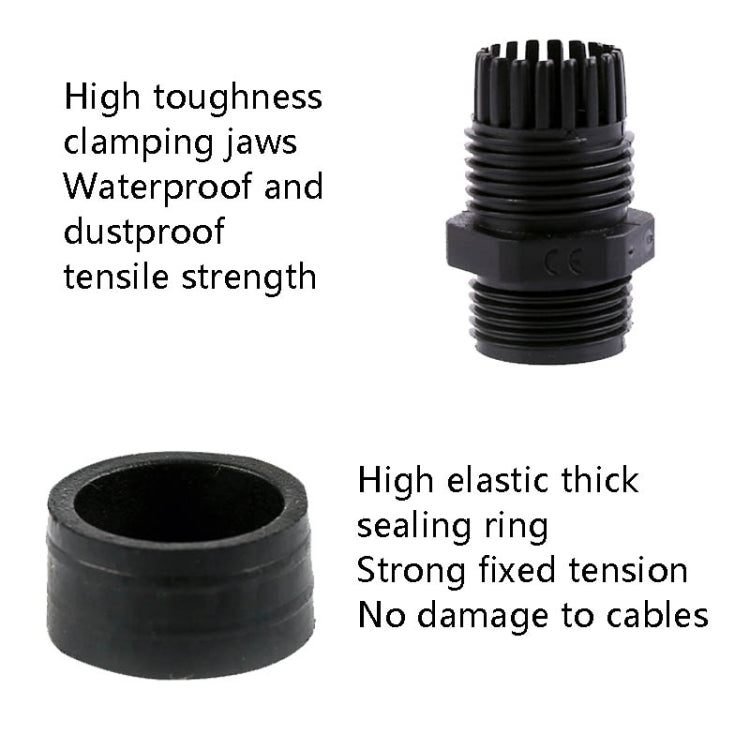 50 PCS / Caja Cable Junta Fija Sellada Impermeable