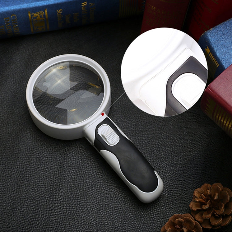 77350B de mano con reparación de lectura de luz LED lupa 10 veces, 77350B 10 Times