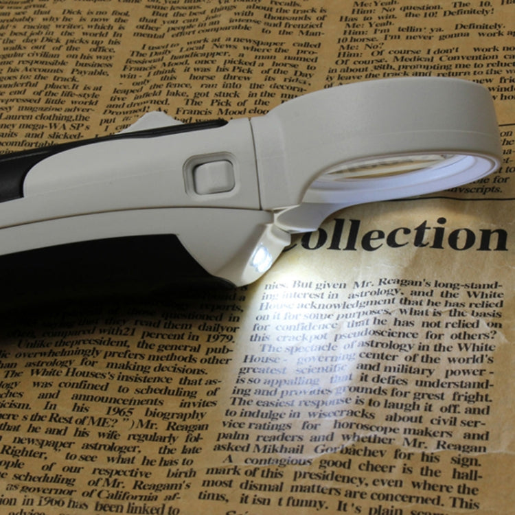 77350B de mano con reparación de lectura de luz LED lupa 10 veces, 77350B 10 Times