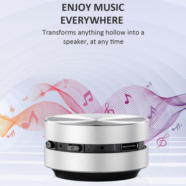 DuraMOBI Hummingbird Black Technology Altavoz inalámbrico de conducción ósea Portable Small Audio, Plata, Negro, Rojo