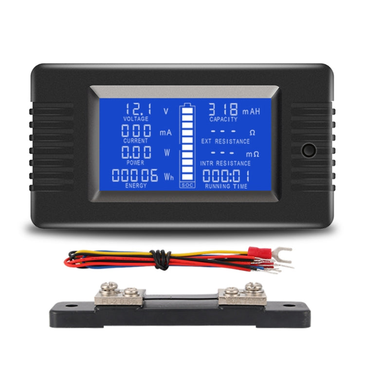 Probador de batería de corriente de voltaje DC 0-200V, PZEM-013 10A, PZEM-015 With 50A Shunt, PZEM-015 With 100A Shunt, PZEM-015 With 200A Shunt, PZEM-015 With 300A Shunt, PZEM-015 Without Shunt