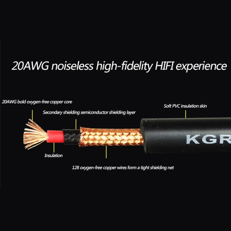 Cable de guitarra KGR Cable de audio de tambor de teclado, 1m, 3m, 6m, 10m, 15m, 20m, 25m, 30m