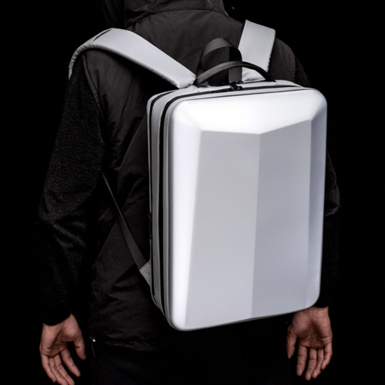 Mochila de computadora para juegos de carcasa dura ABS, 15.6 inches (Black), 15.6 inches (Silver), 17.3 inches (Black), 17.3 inches (Silver)