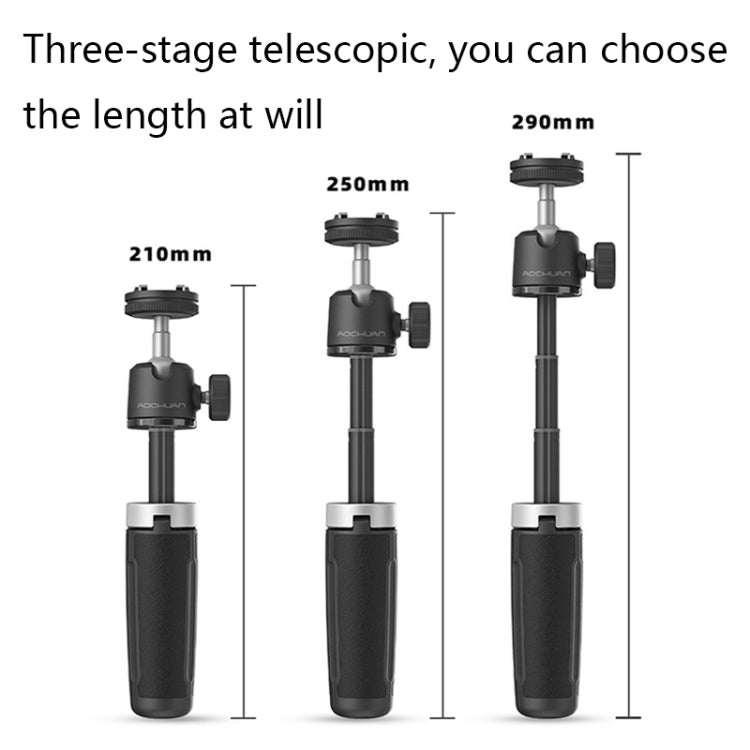 AOCHUAN MT-08 Telescópico Plegable Mini Selfie Trípode