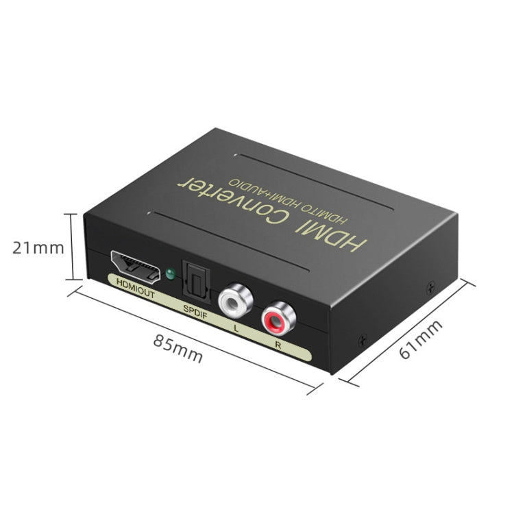 Divisor de audio HDMI a HD óptico 4K