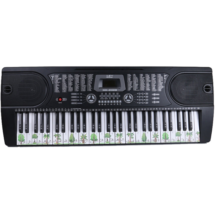 M52 88/76/61/54/49 Teclas Pegatinas para teclado de piano, Tree, Giraffe