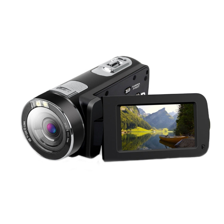 Cámara digital plegable 1080P 24MP, US Plug, EU Plug, UK Plug, AU Plug, Remote Control Model, Touch Screen Model