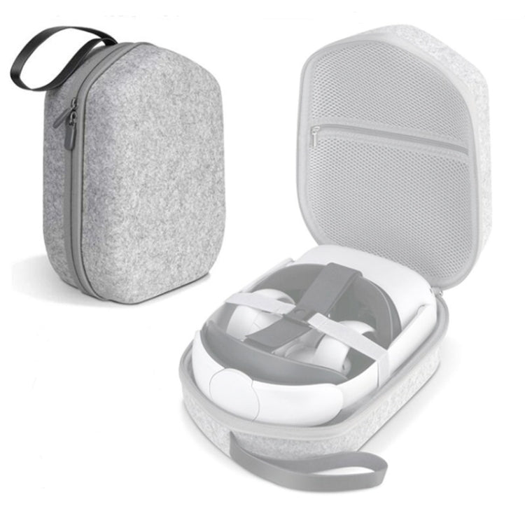 Estuche portátil de almacenamiento de gafas VR para Oculus Quest 2, Storage Case Gray