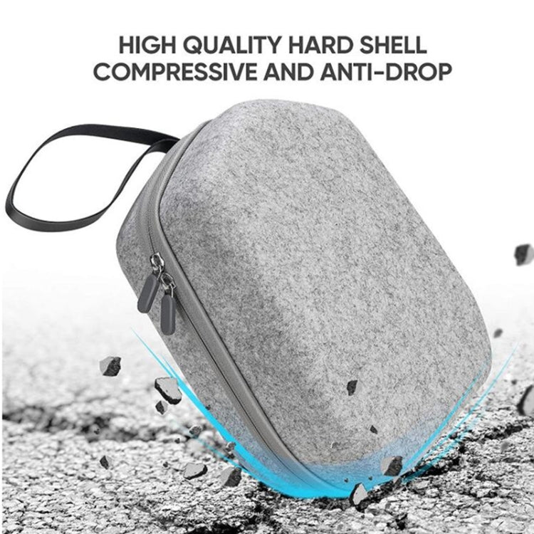 Estuche portátil de almacenamiento de gafas VR para Oculus Quest 2, Storage Case Gray