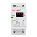 SINOTIMER 220V LED Pantalla digital Retardo Restablecimiento automático Protector de bajo voltaje, SVP-60L