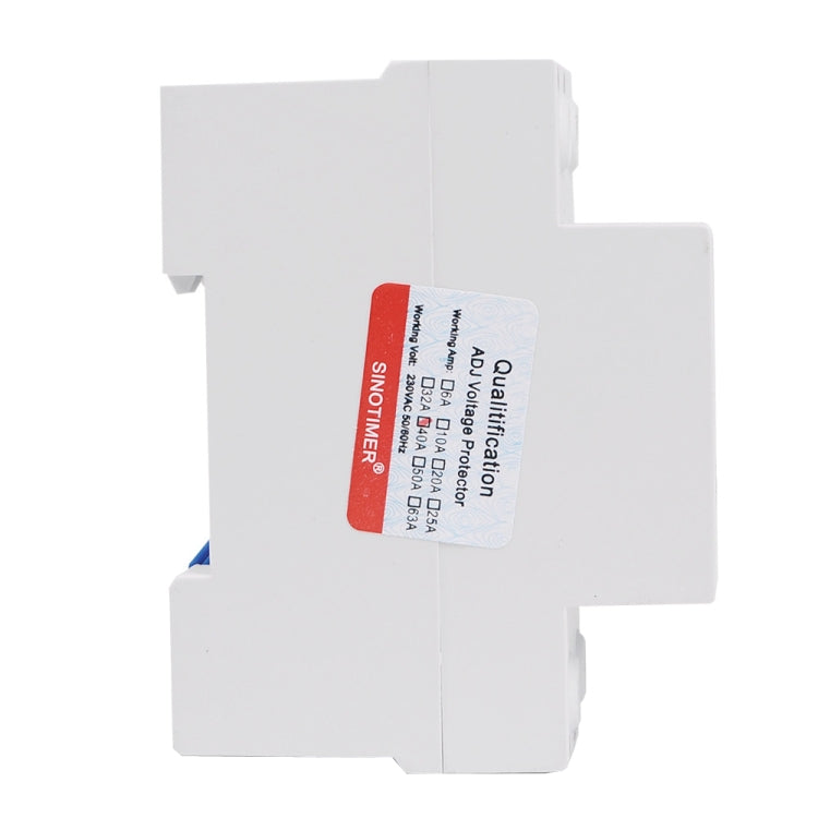 SINOTIMER SVP-912 Protector de bajo voltaje inteligente de restablecimiento automático ajustable, corriente:, 40A, 63A, 80A