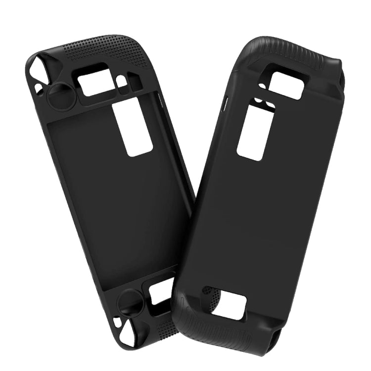 Funda de silicona para consola de juegos PGTECH con partículas antideslizantes para Steam Deck, Black