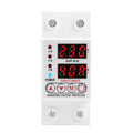SINOTIMER SVP-918 Protector de bajo voltaje inteligente de restablecimiento automático ajustable, corriente:, 40A, 63A