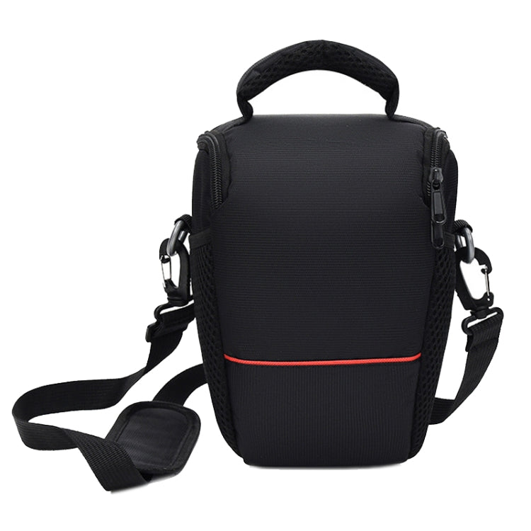 Byk-1683 Bolsa para cámara impermeable y resistente al desgaste triangular, Rojo, Amarillo
