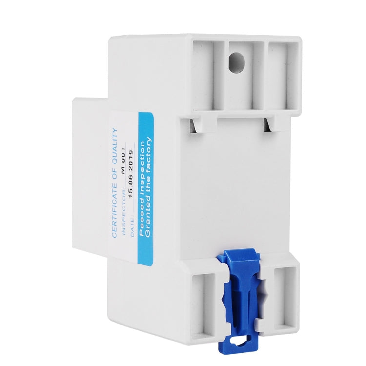 SINOTIMER DDS6619-526L-2 puede restablecer la pantalla de retroiluminación cero medidor de energía eléctrica de riel monofásico, DDS6619-526L-2