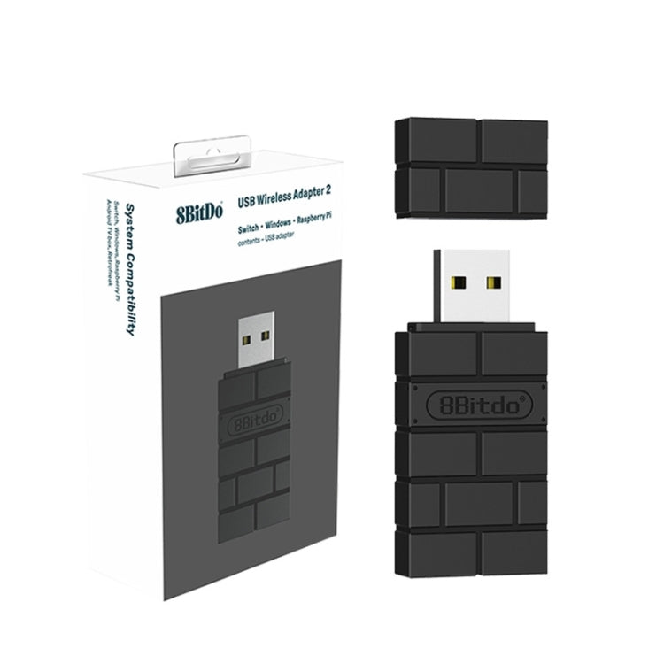 Interruptor de mango de receptor inalámbrico USB 8BitDo para PS5/PS4, For PS5/PS4