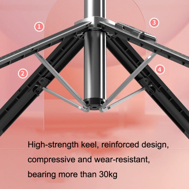 Soporte de transmisión en vivo para teléfono móvil Trípode selfie telescópico Bluetooth, alto:, 102CM (Aluminum Alloy), 104CM (Aluminum Alloy + Single Fill Light), 104CM (Aluminum Alloy + Dual Fill Lights), 100CM (Stainless Steel)                      ...