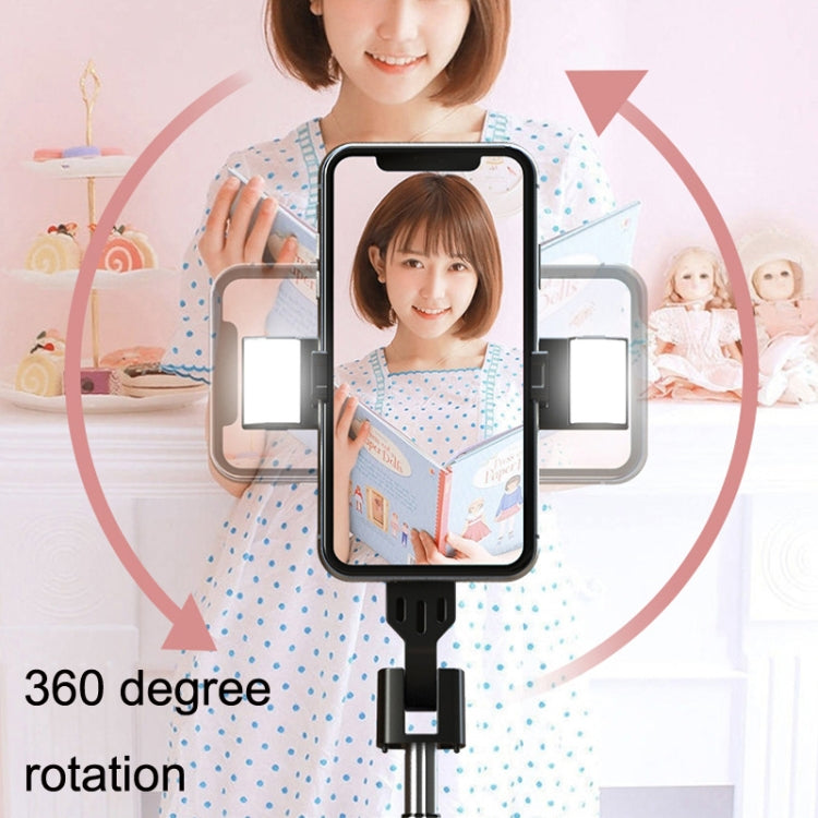 Soporte de transmisión en vivo para teléfono móvil Trípode selfie telescópico Bluetooth, alto:, 102CM (Aluminum Alloy), 104CM (Aluminum Alloy + Single Fill Light), 104CM (Aluminum Alloy + Dual Fill Lights), 100CM (Stainless Steel)                      ...