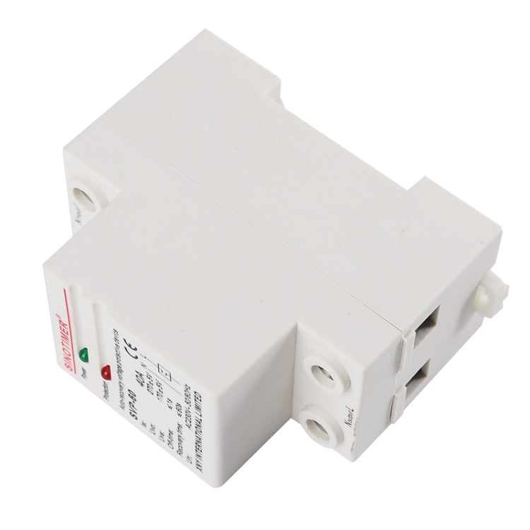 Protector de sobrepresión inteligente autodúplex monofásico SINOTIMER, SVP-60