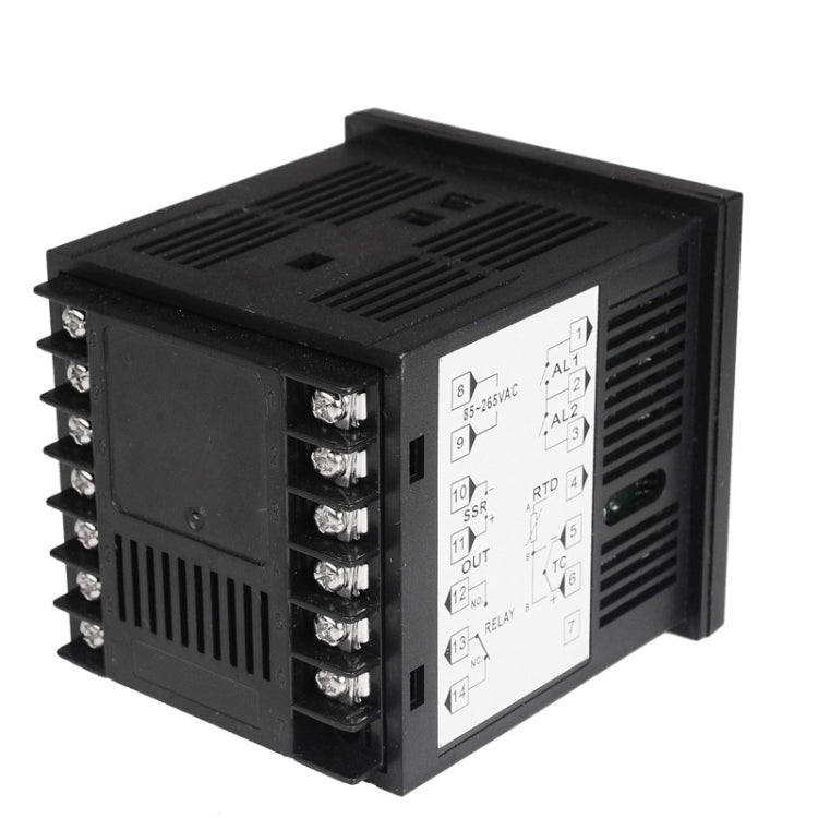SINOTIMER MC901 Relé de refrigeración de calefacción de instrumento de control de temperatura inteligente PID de carcasa corta, MC901