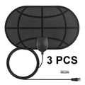 Antena HDTV de 3 piezas Mini antena de TV digital HD, 3 PCS HDTV