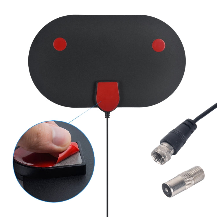 Antena HDTV de 3 piezas Mini antena de TV digital HD, 3 PCS HDTV